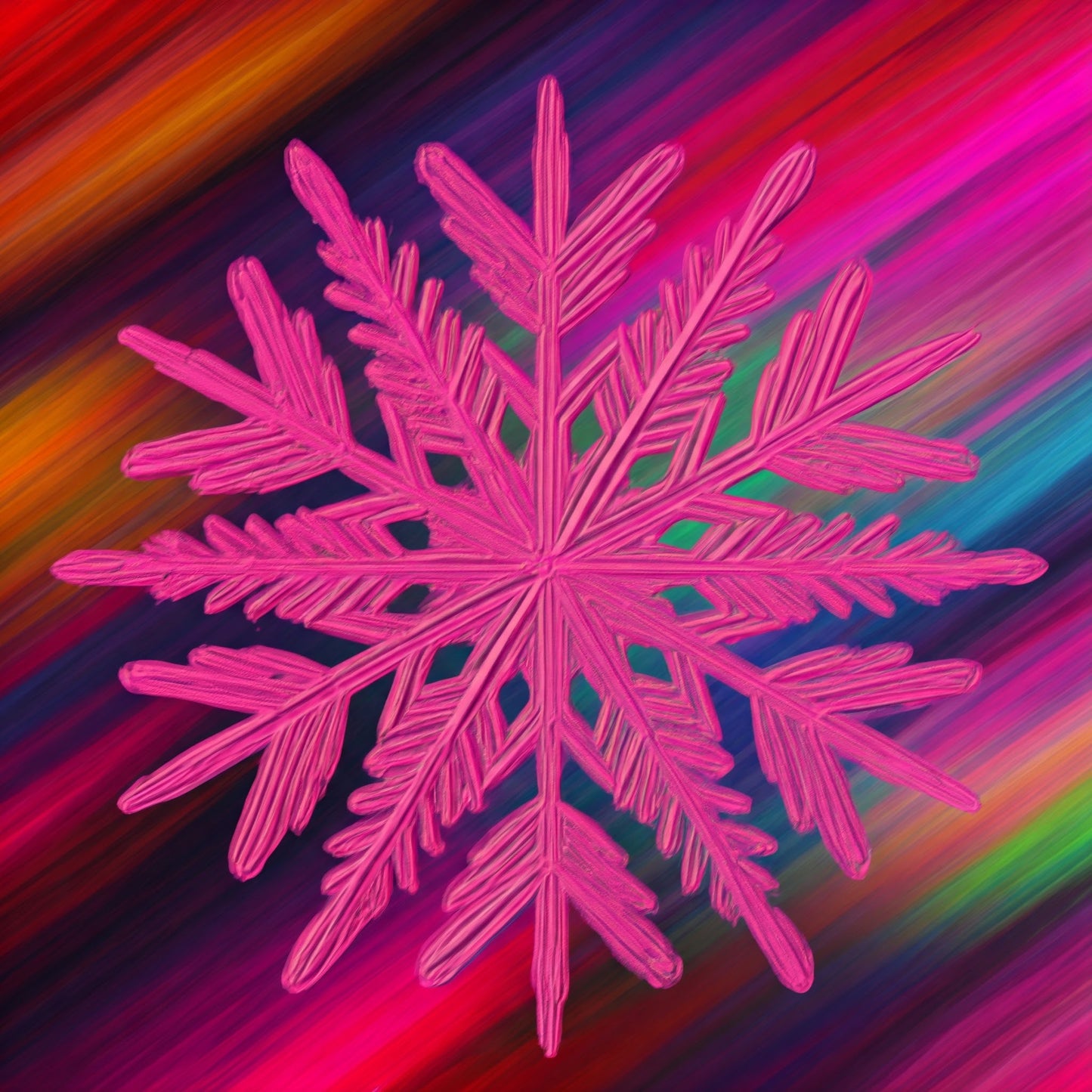 Snowflake collection of 13