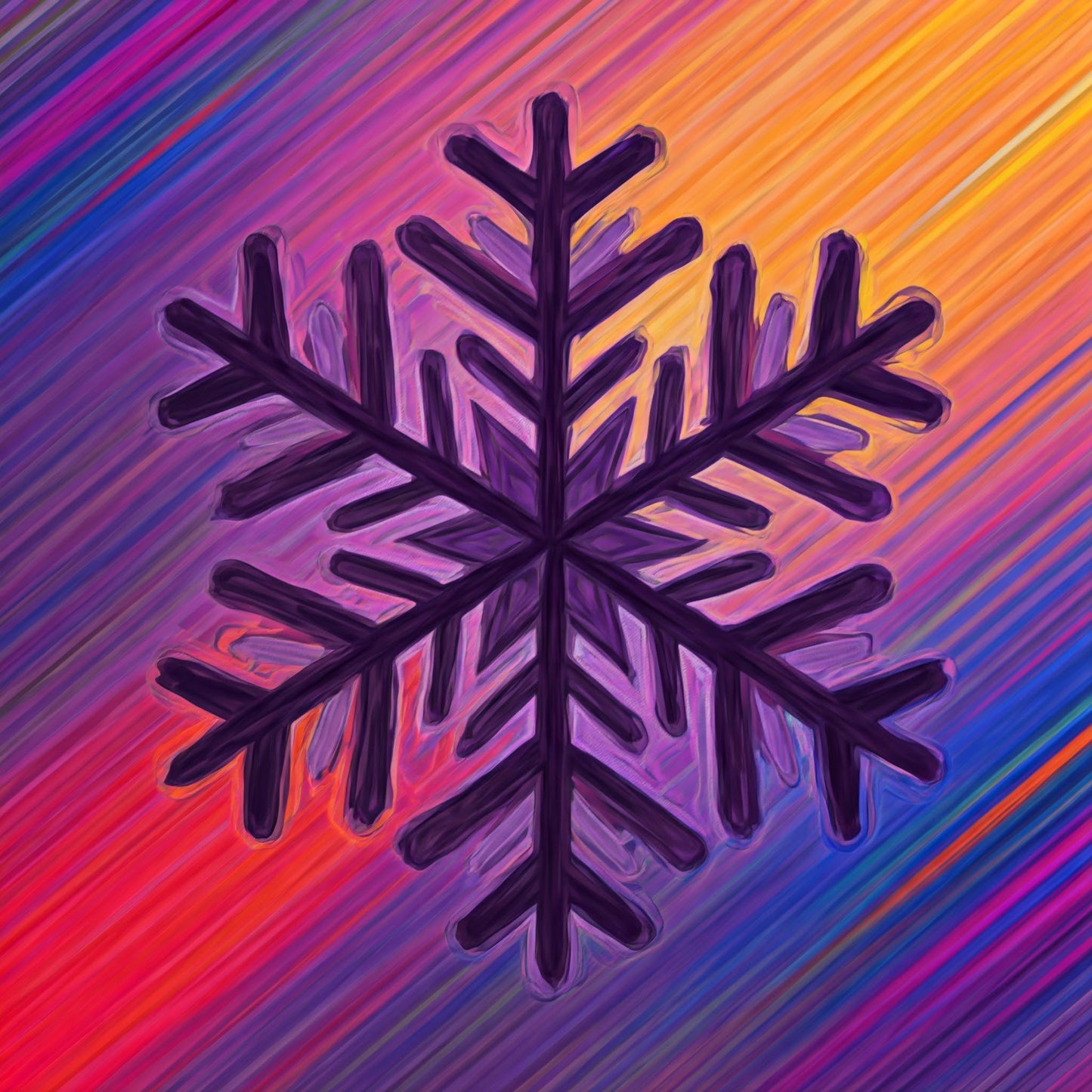 Snowflake collection of 13