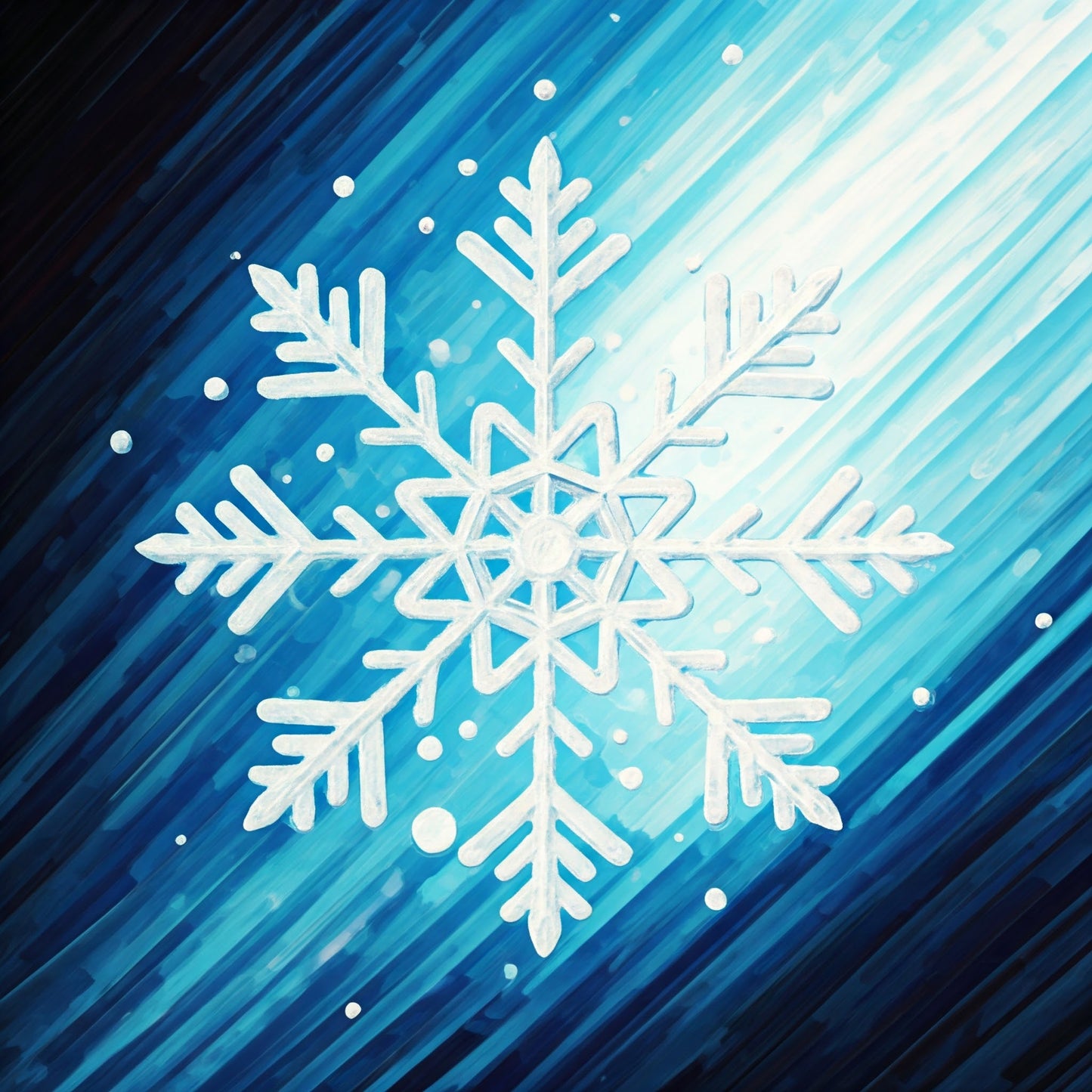 Snowflake collection of 13