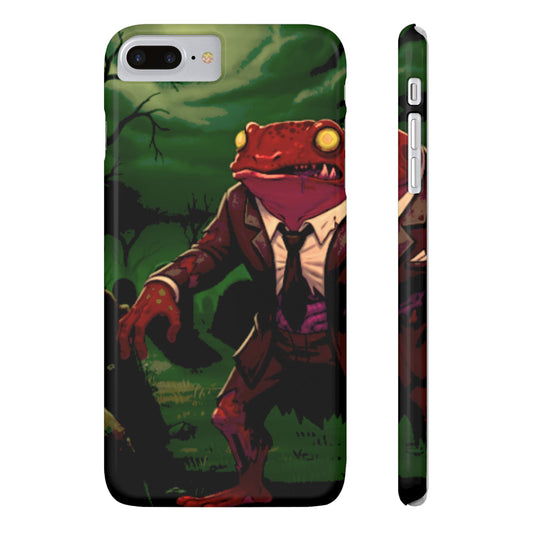 Halloween Agent Quacks Series Slim Phone Cases - Zombie Goro Design