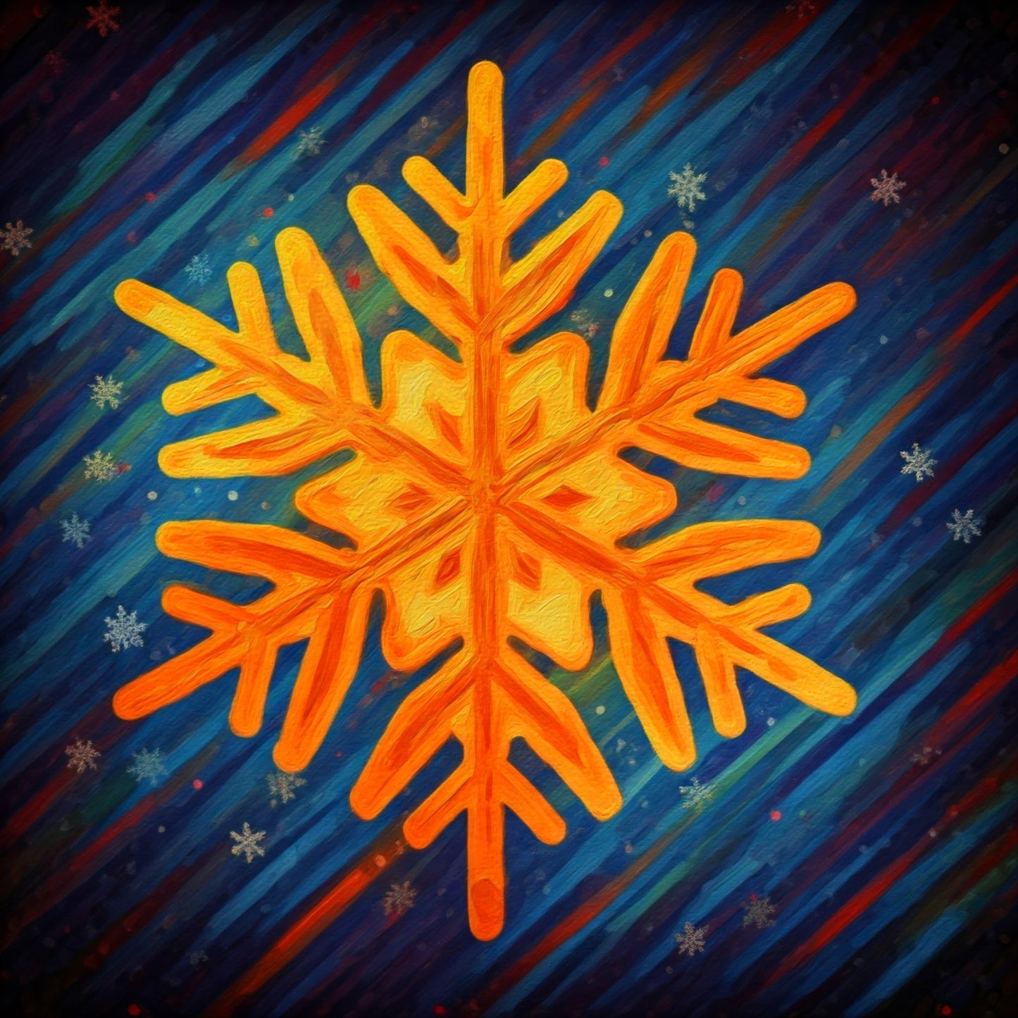 Snowflake pack of 7