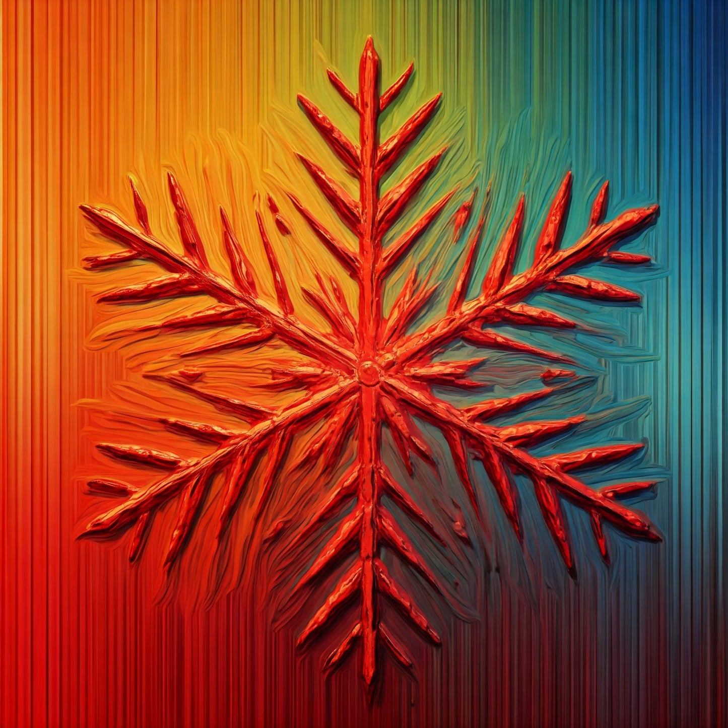 Snowflake pack of 7