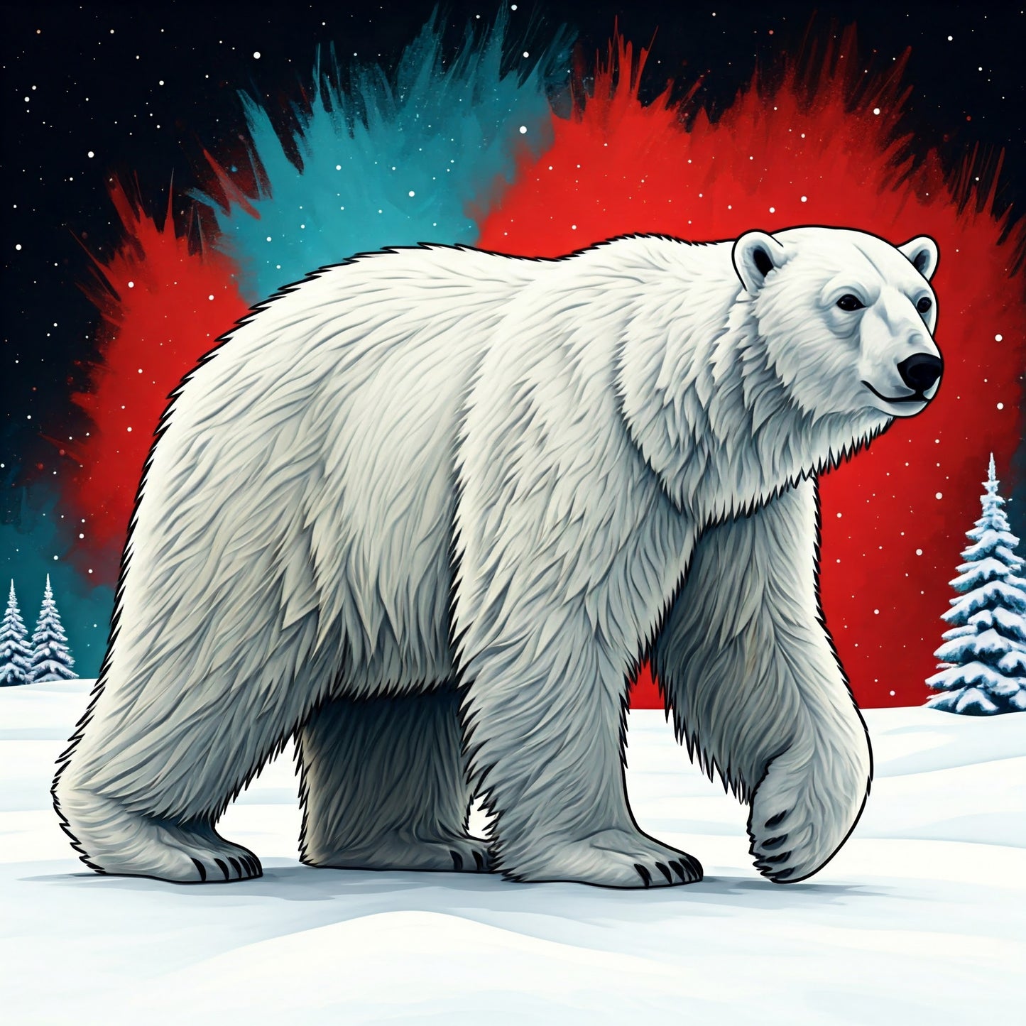 Super Cool Polar Bear collection of 90