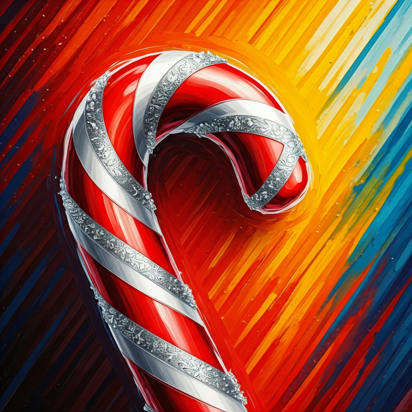 Super Candy cane collection of 91