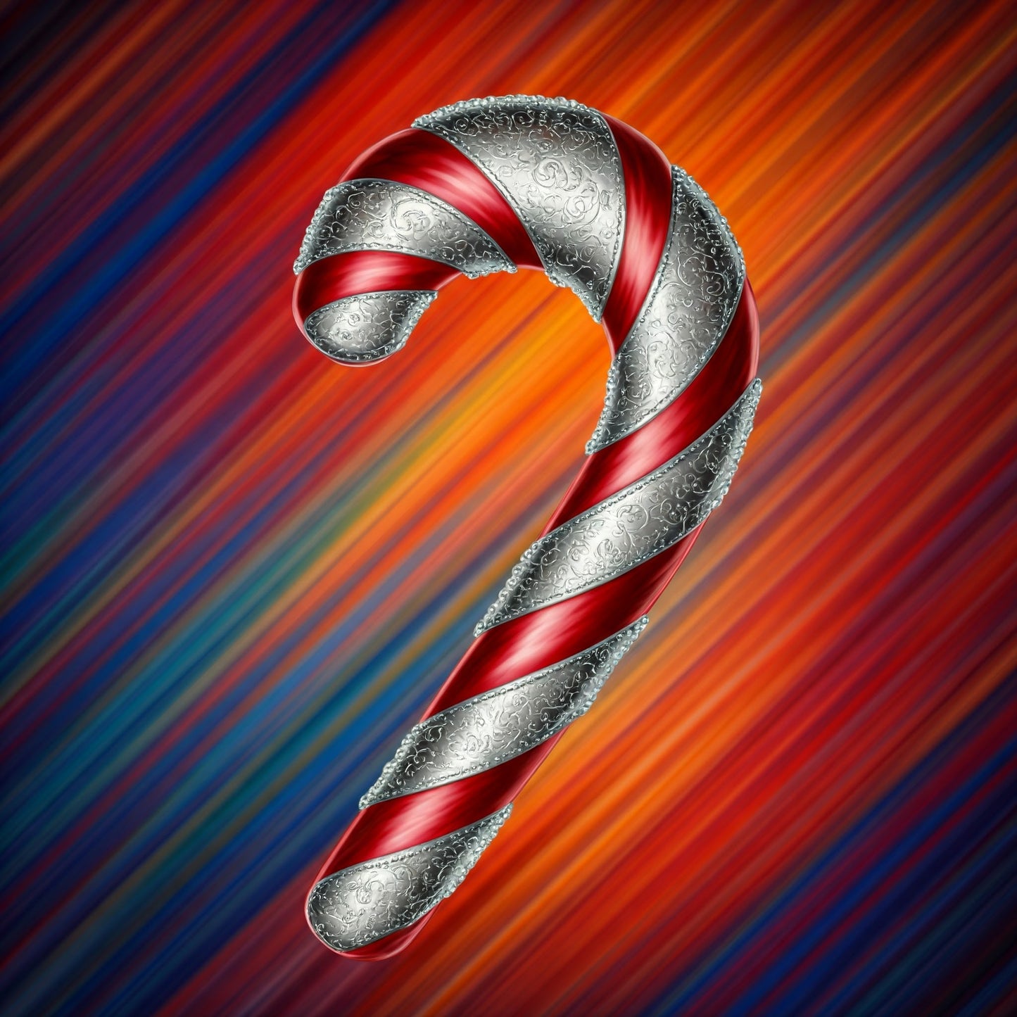 Super Candy cane collection of 91