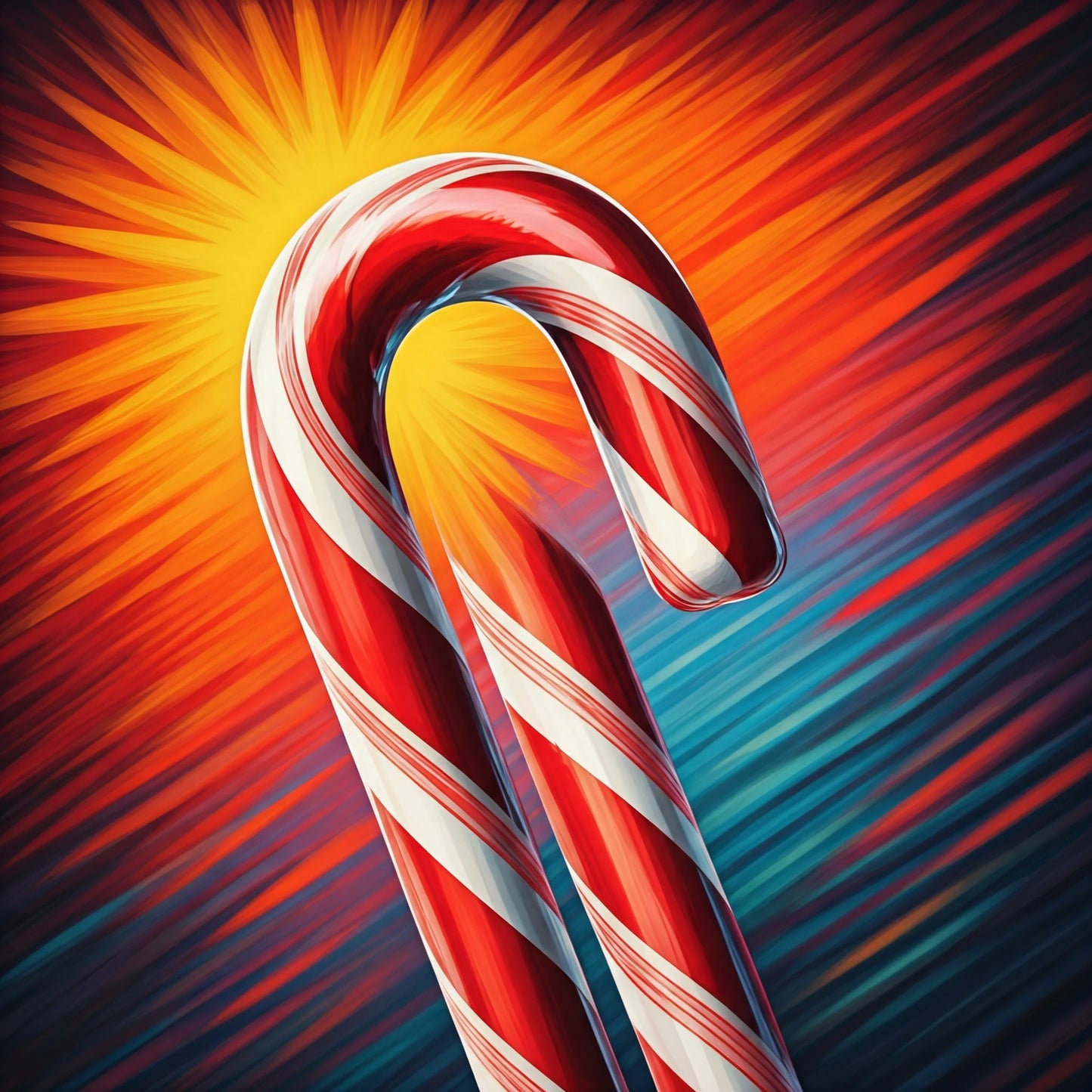 Super Candy cane collection of 91