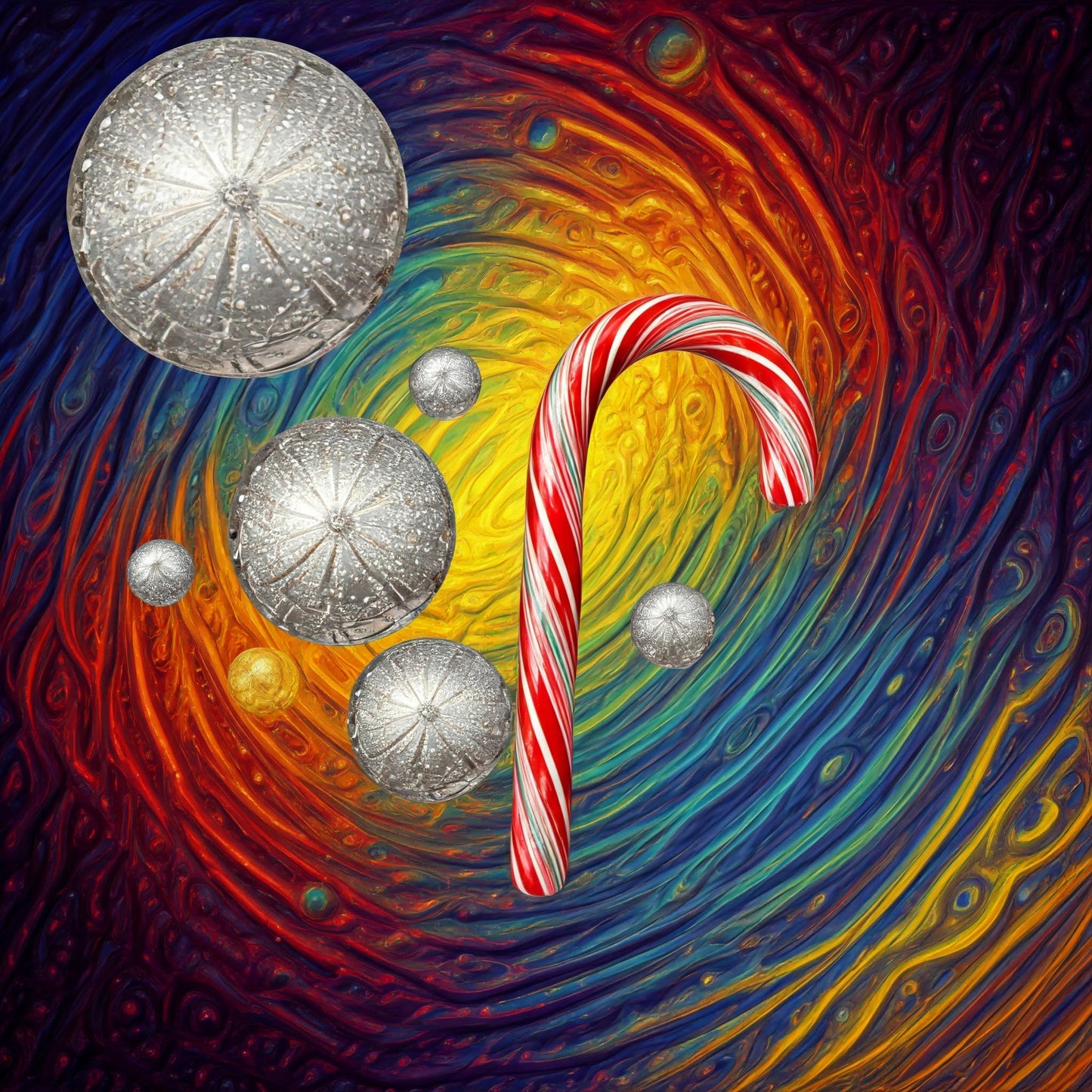 Super Candy cane collection of 91