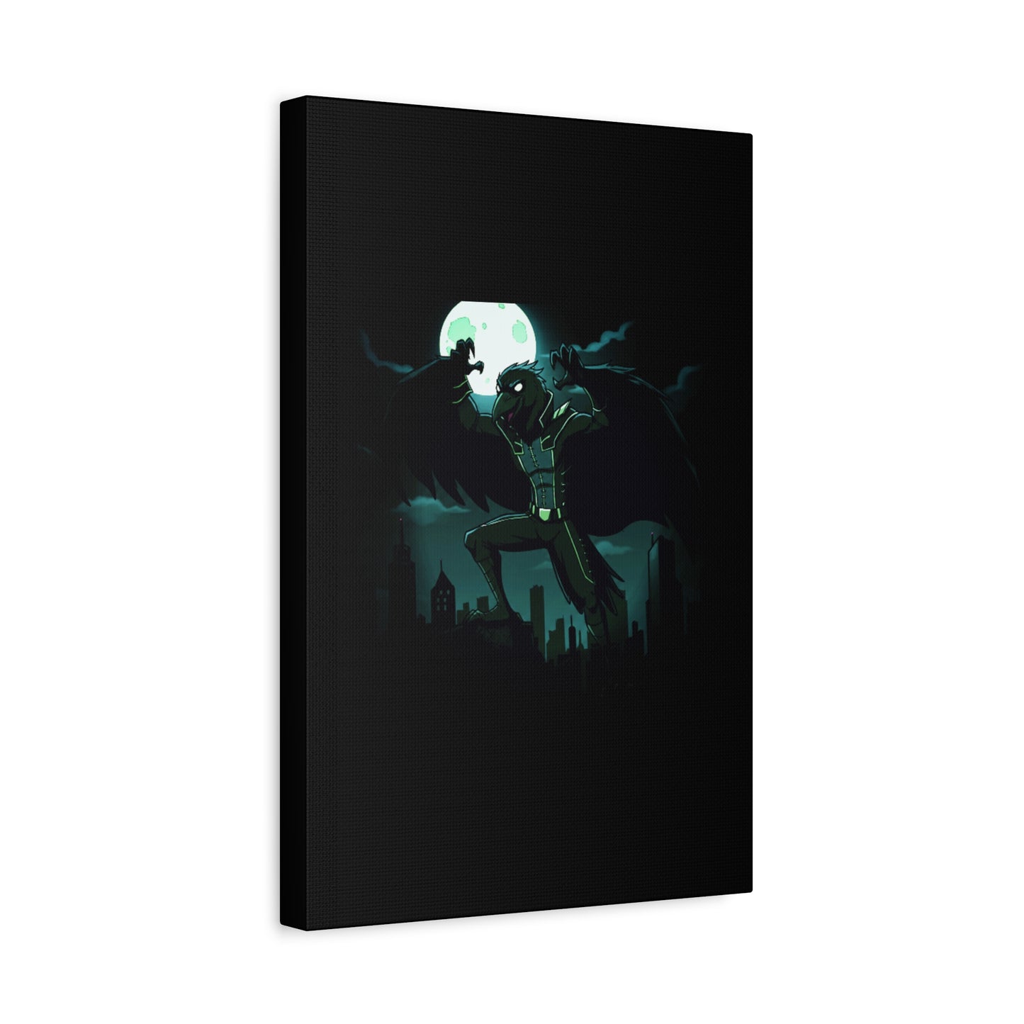 Agent Quacks Series Matte Canvas, Stretched, 1.25" - Nightclaw Design