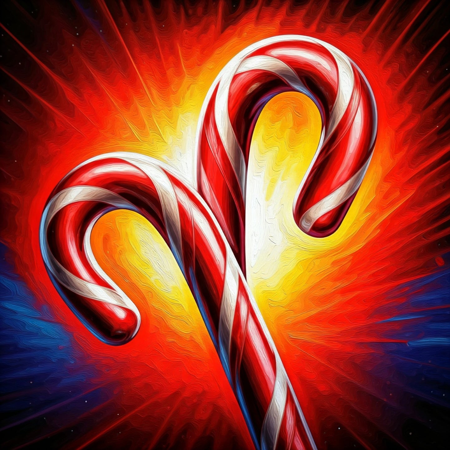 Candy cane pack of 18