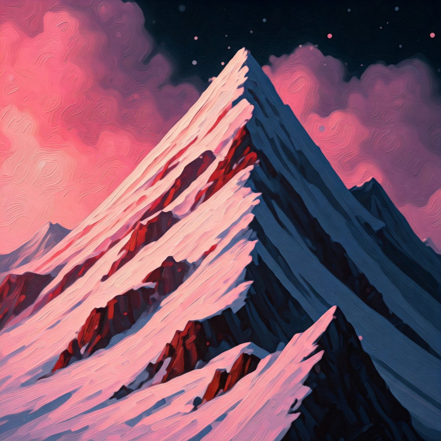 A Mix of beautiful Snowy Mountain Landscapes and Abstract Super bundle pack of 190