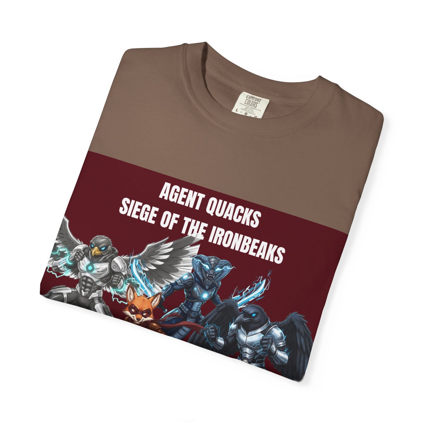 Agent Quacks – Siege of the Iron Beaks | Unisex Garment-Dyed T-Shirt