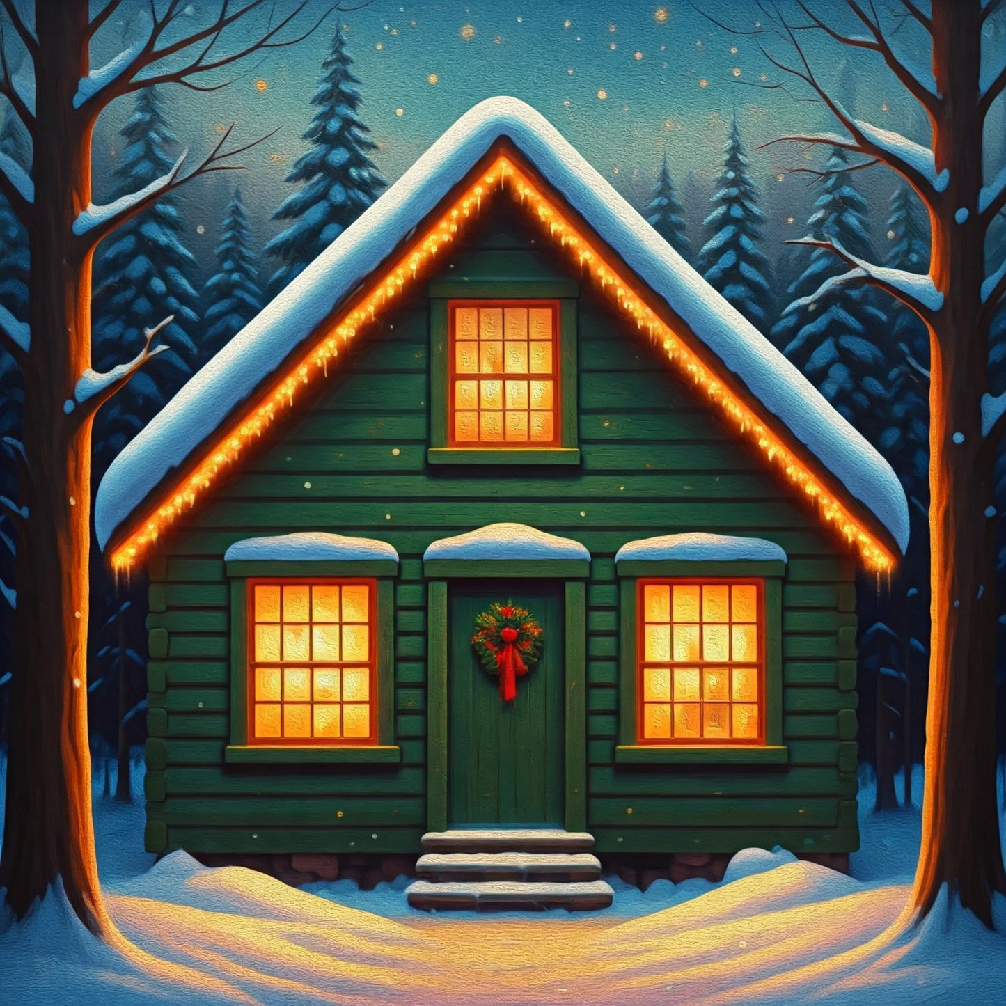 Super Snow Cabin bundle pack of 99