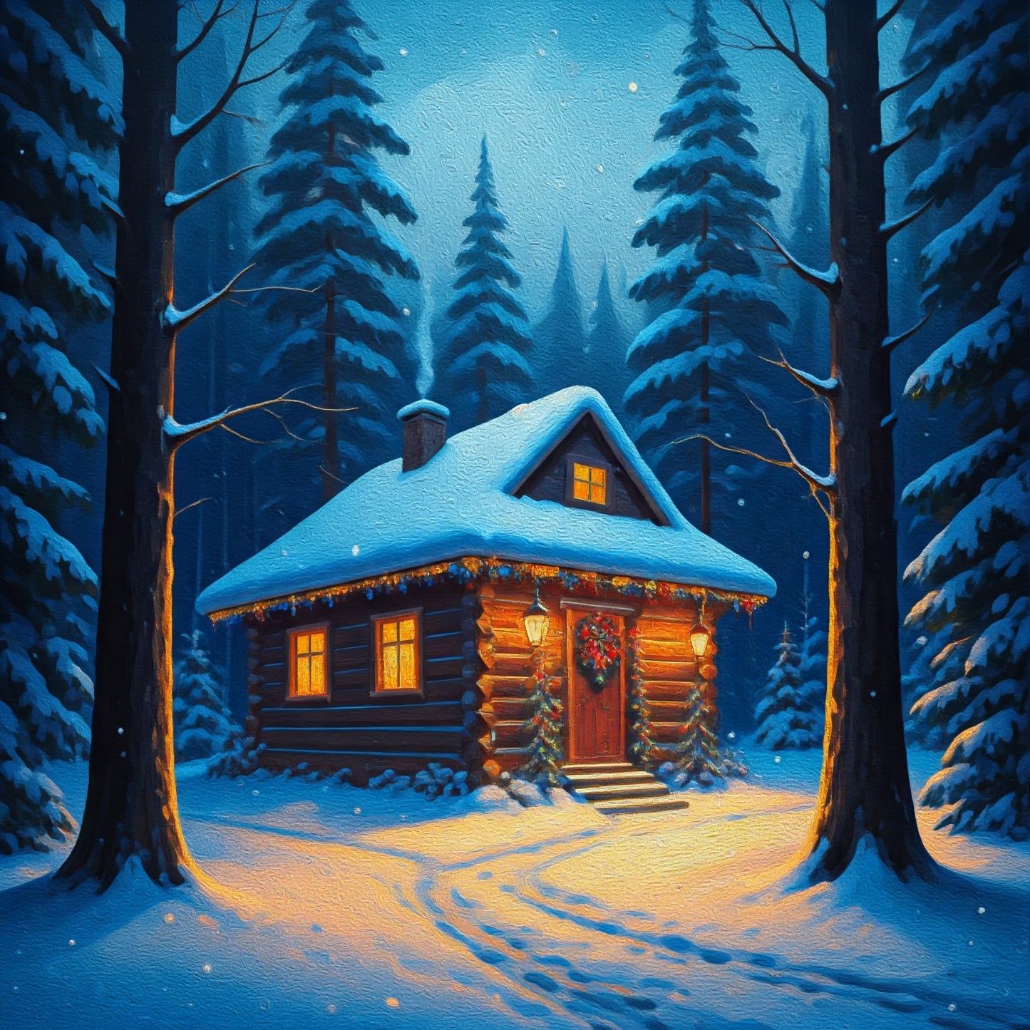 Snow cabin bundle pack of 12