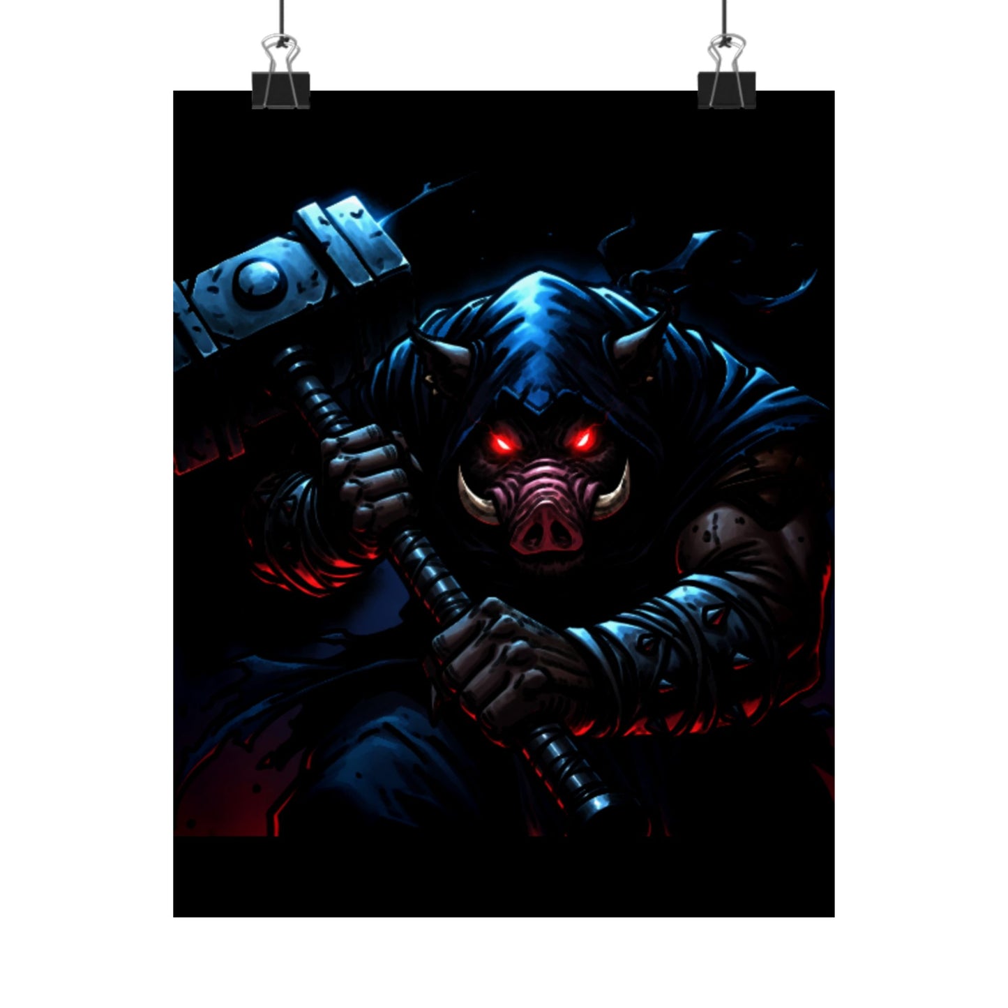 Agent Quacks Series Matte Vertical Posters - Bloodtusk Design