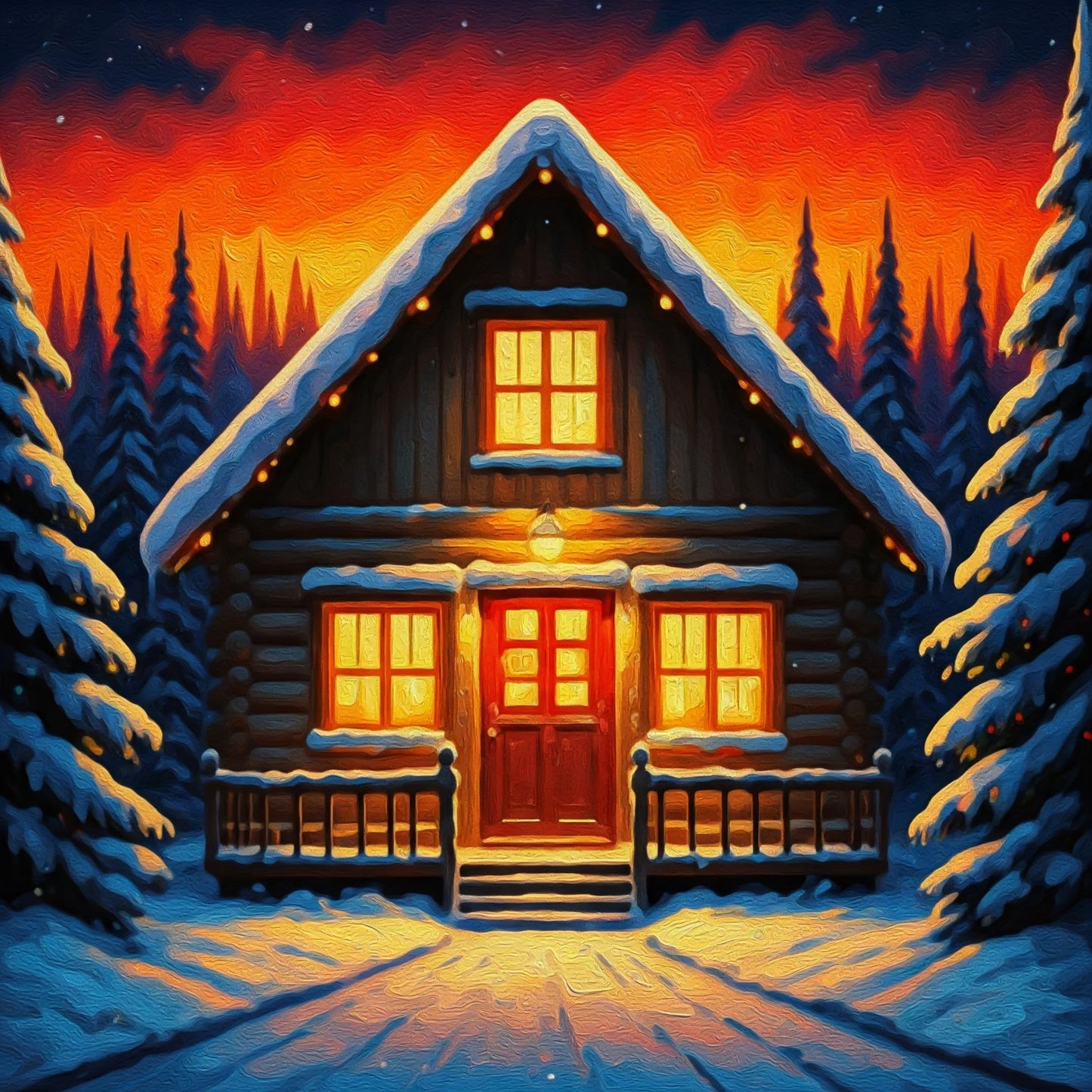 Super Snow Cabin bundle pack of 99