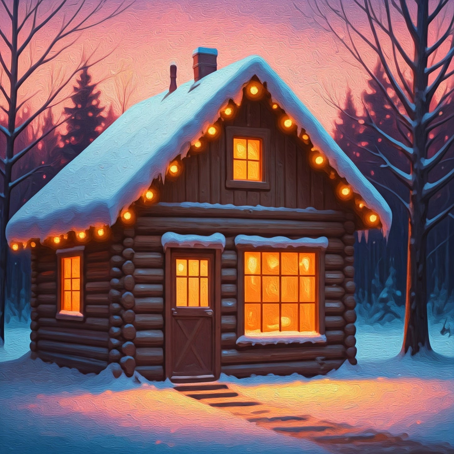 Super Snow Cabin bundle pack of 99