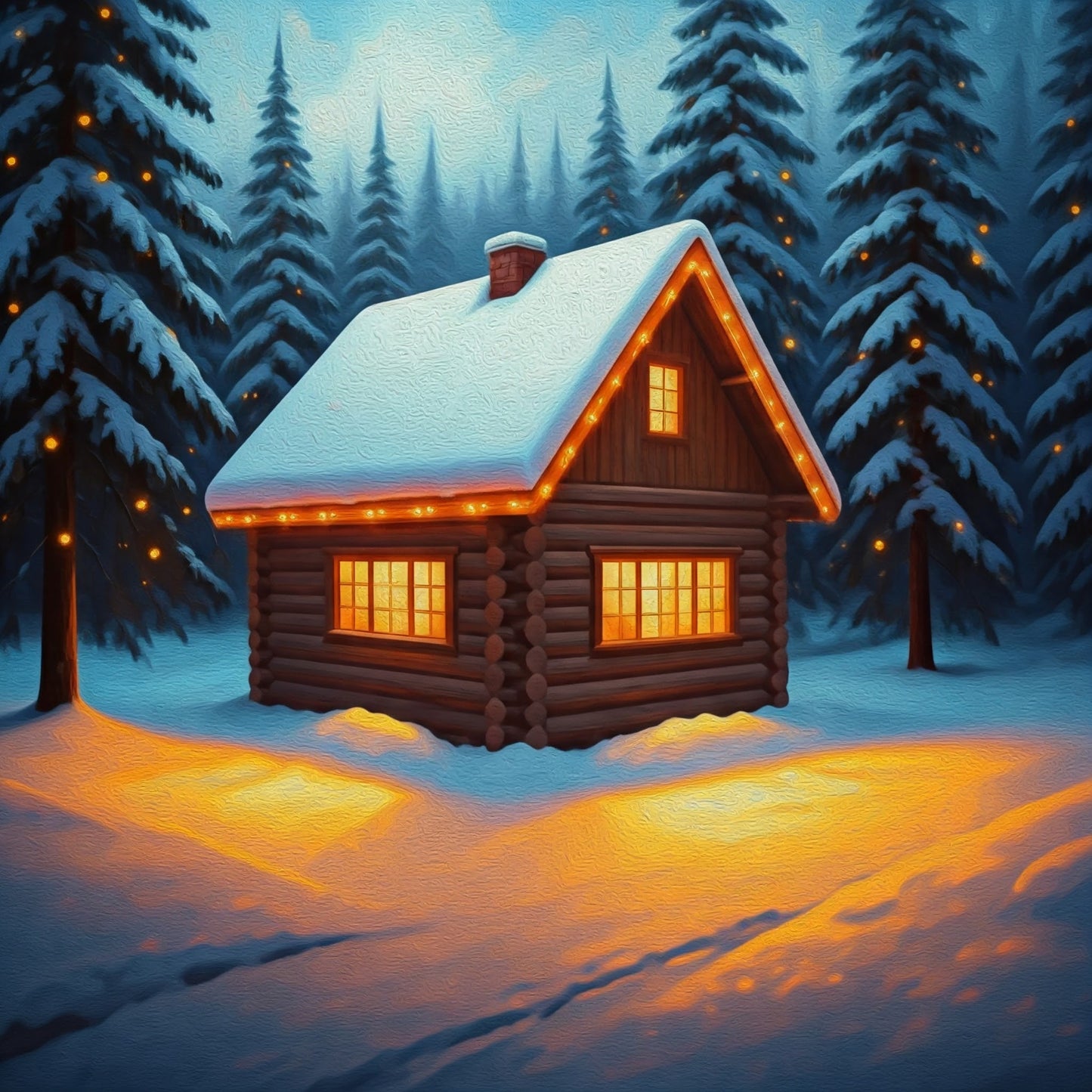 Super Snow Cabin bundle pack of 99