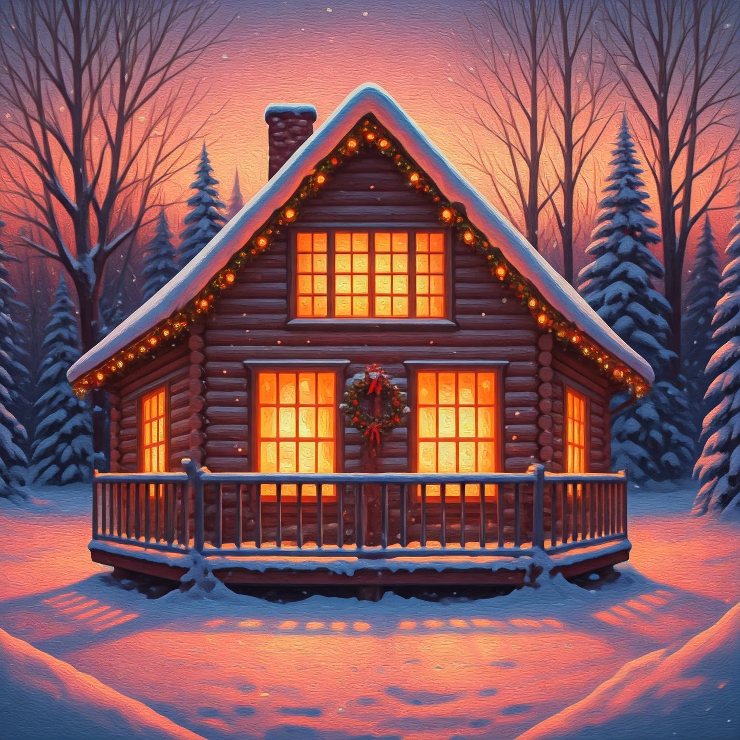 Super Snow Cabin bundle pack of 99