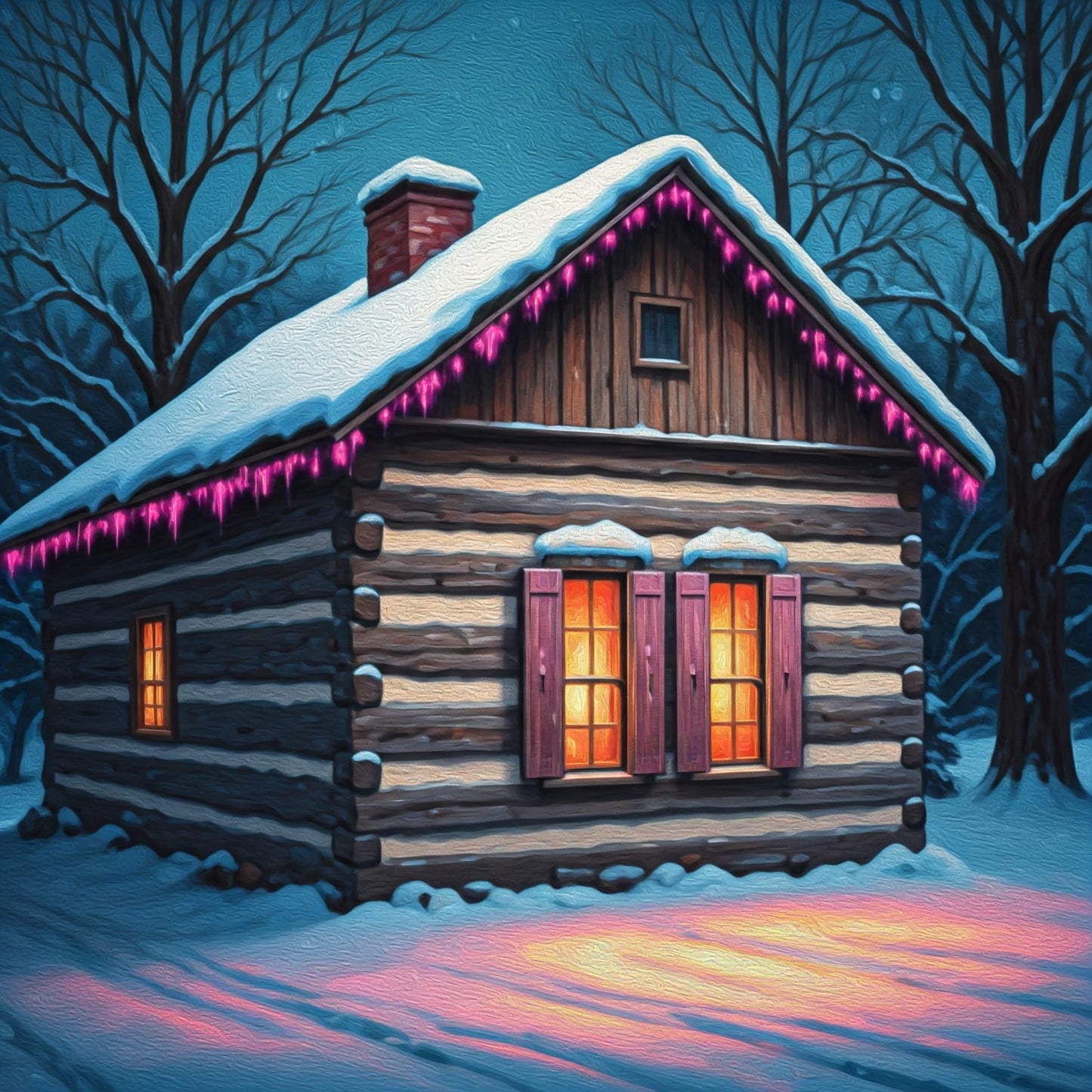 Super Snow Cabin bundle pack of 99