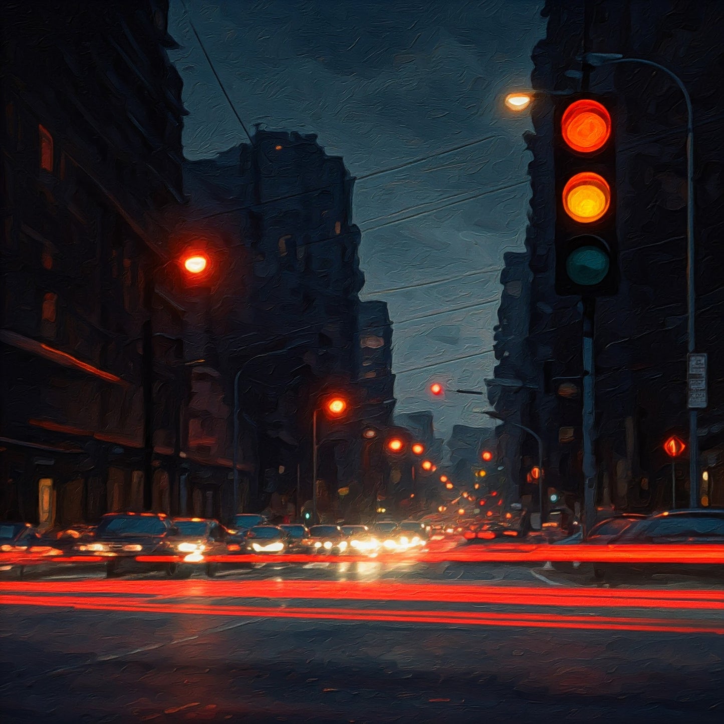 Traffic Light Art Collection 16 Image Bundle