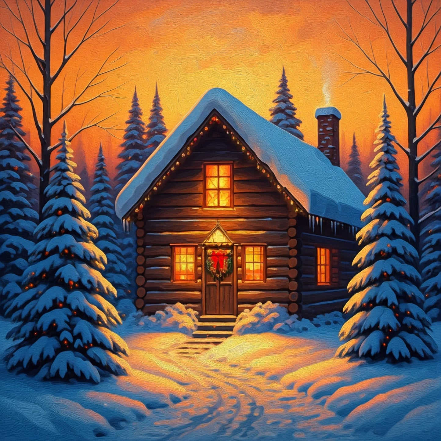 Super Snow Cabin bundle pack of 99