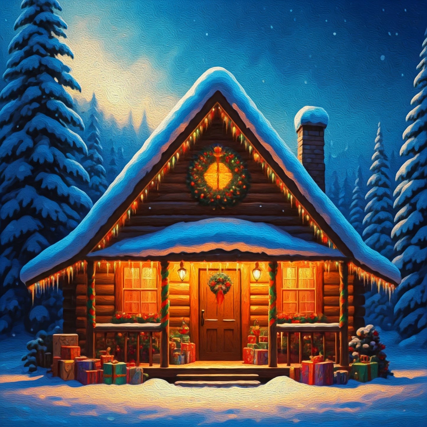 Super Snow Cabin bundle pack of 99