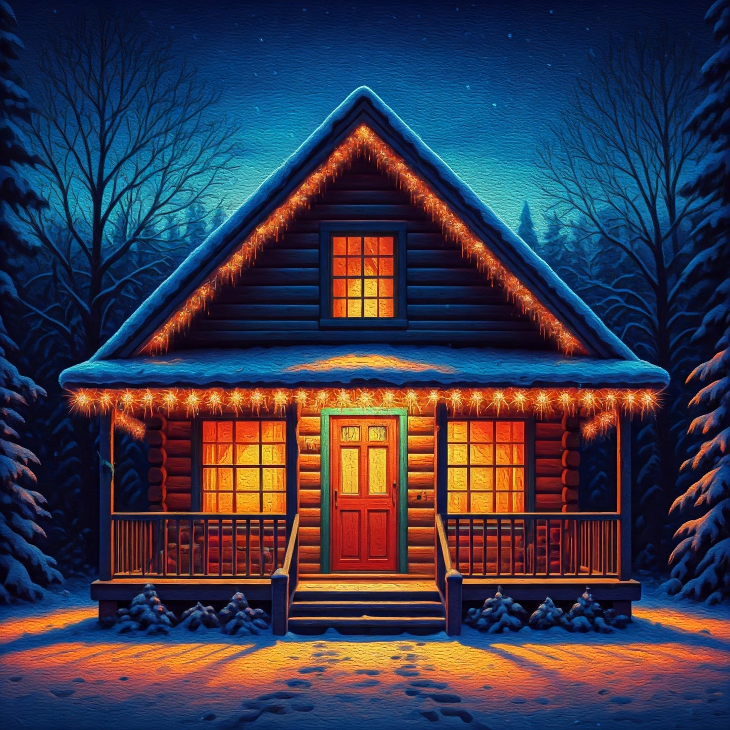 Super Snow Cabin bundle pack of 99