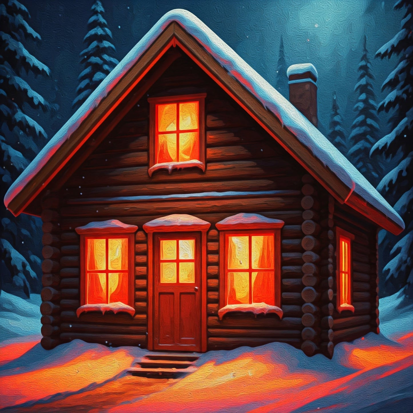 Super Snow Cabin bundle pack of 99