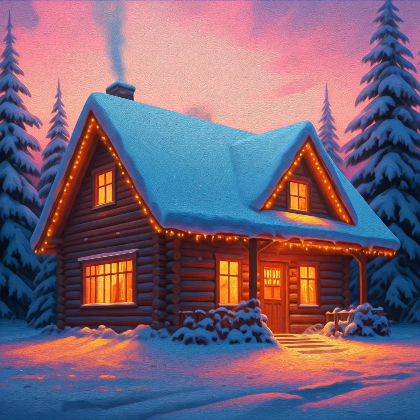 Super Snow Cabin bundle pack of 99