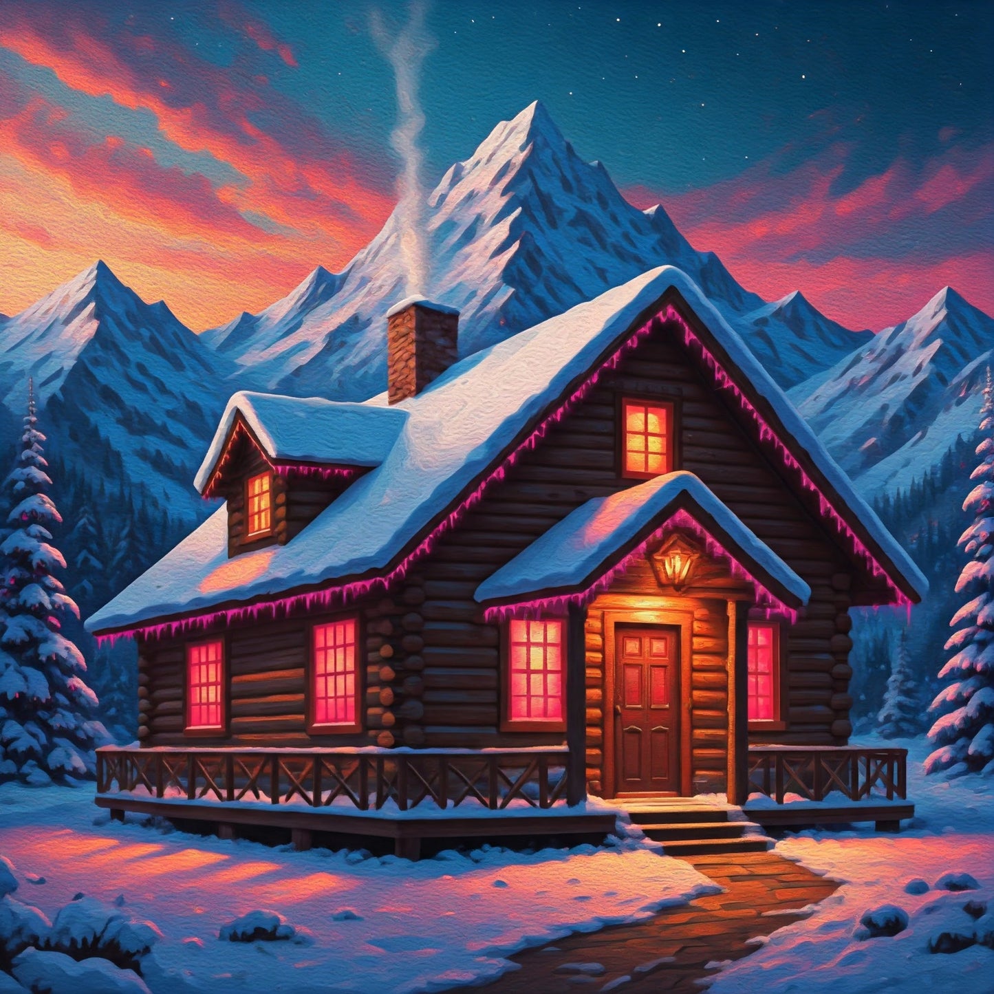 Super Snow Cabin bundle pack of 99