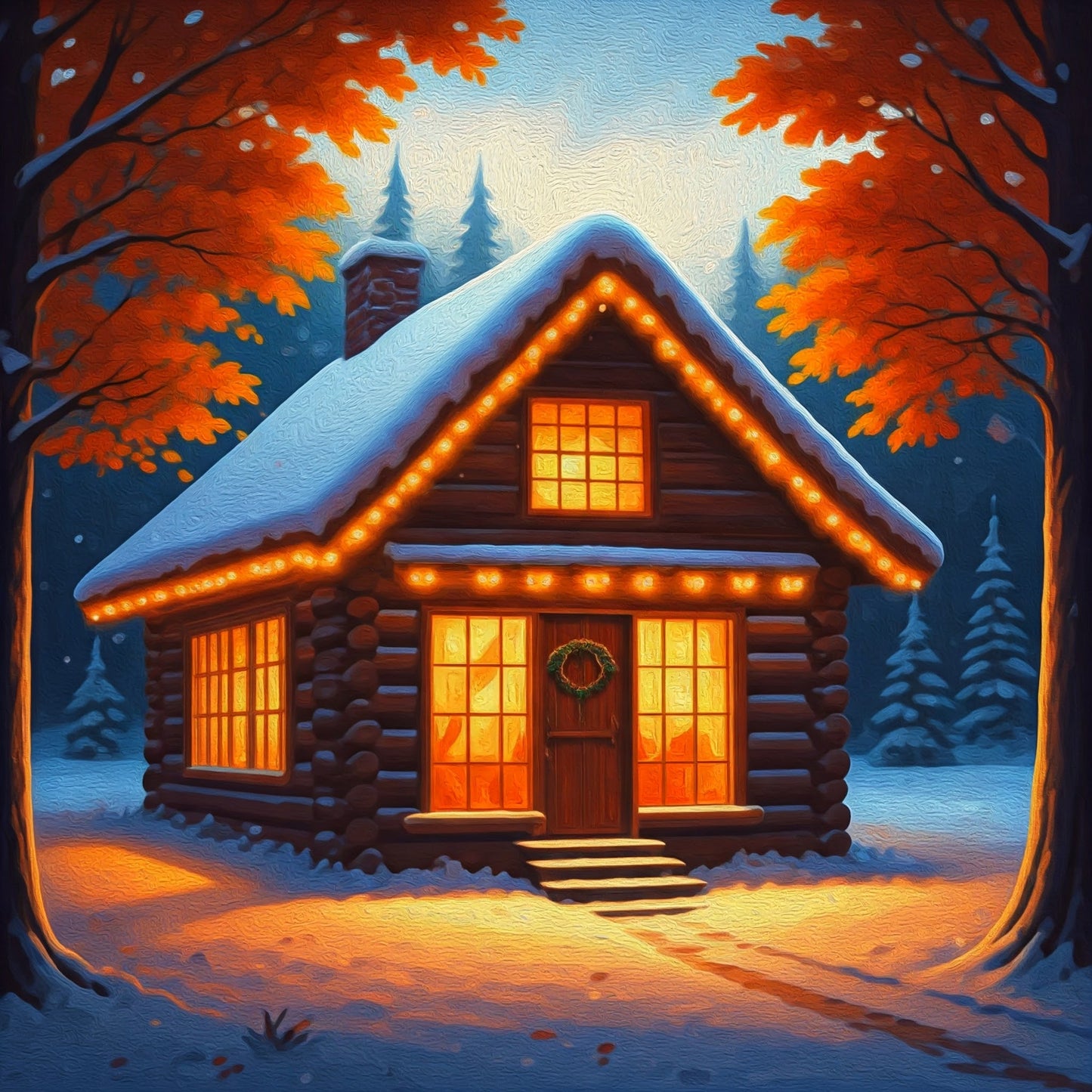 Super Snow Cabin bundle pack of 99