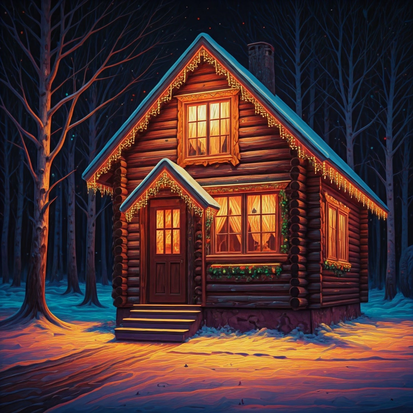 Super Snow Cabin bundle pack of 99