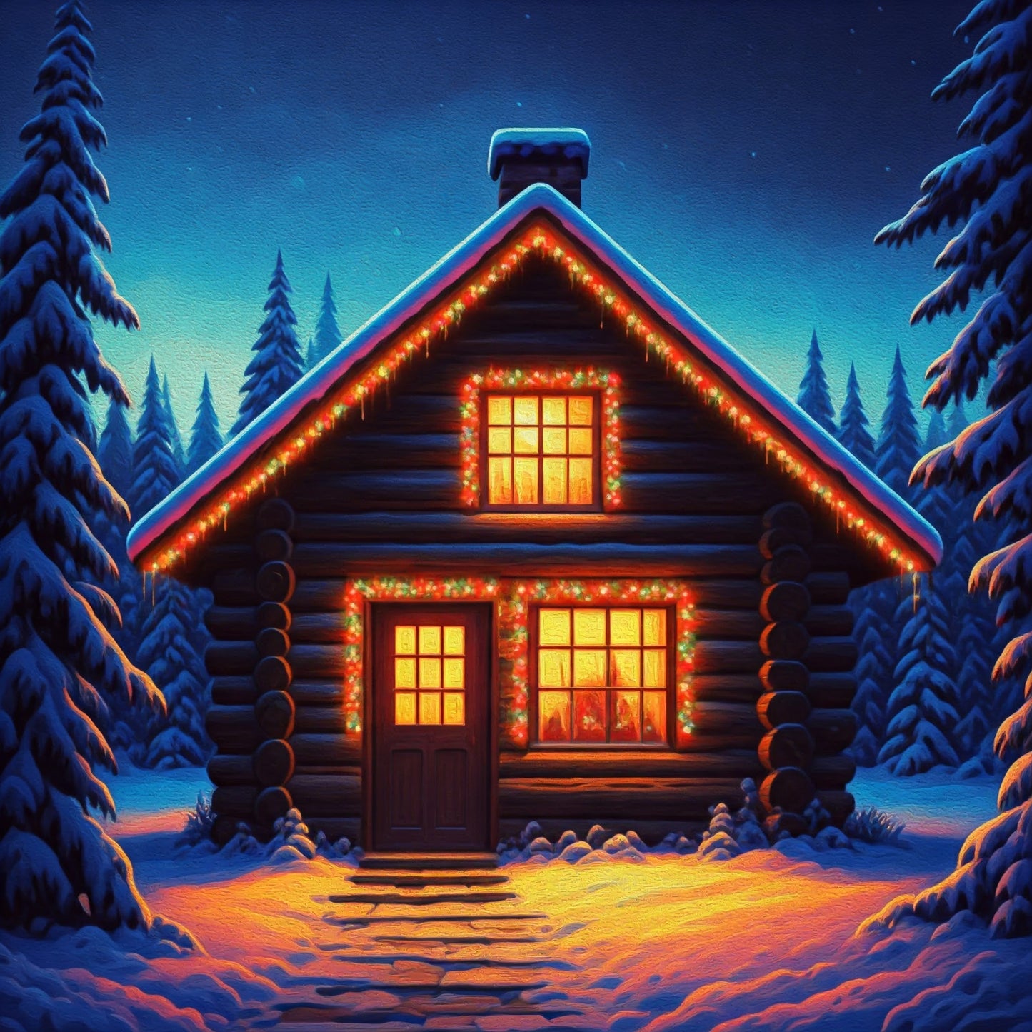 Super Snow Cabin bundle pack of 99