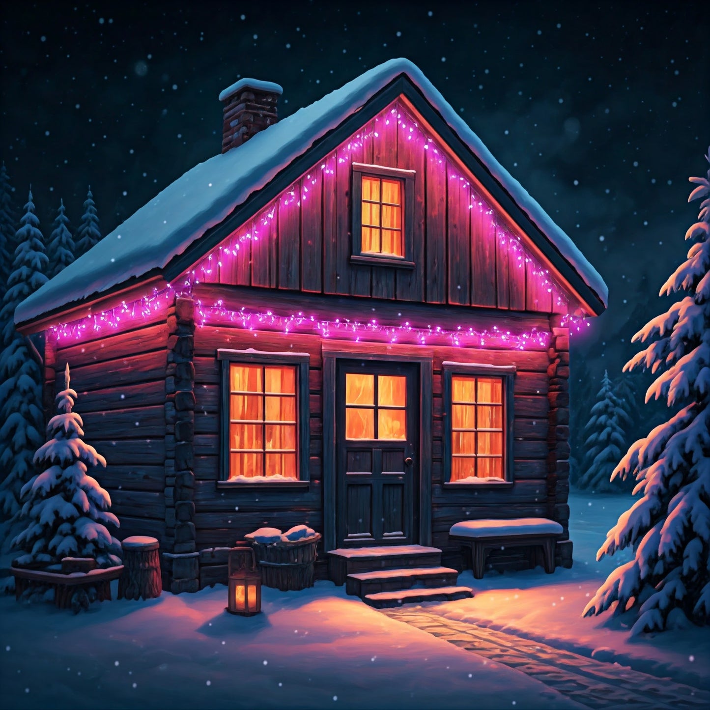 Super Snow Cabin bundle pack of 99