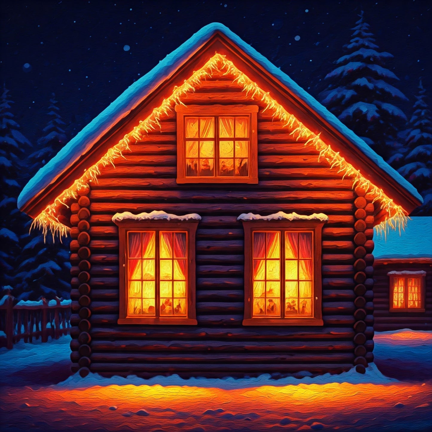 Super Snow Cabin bundle pack of 99