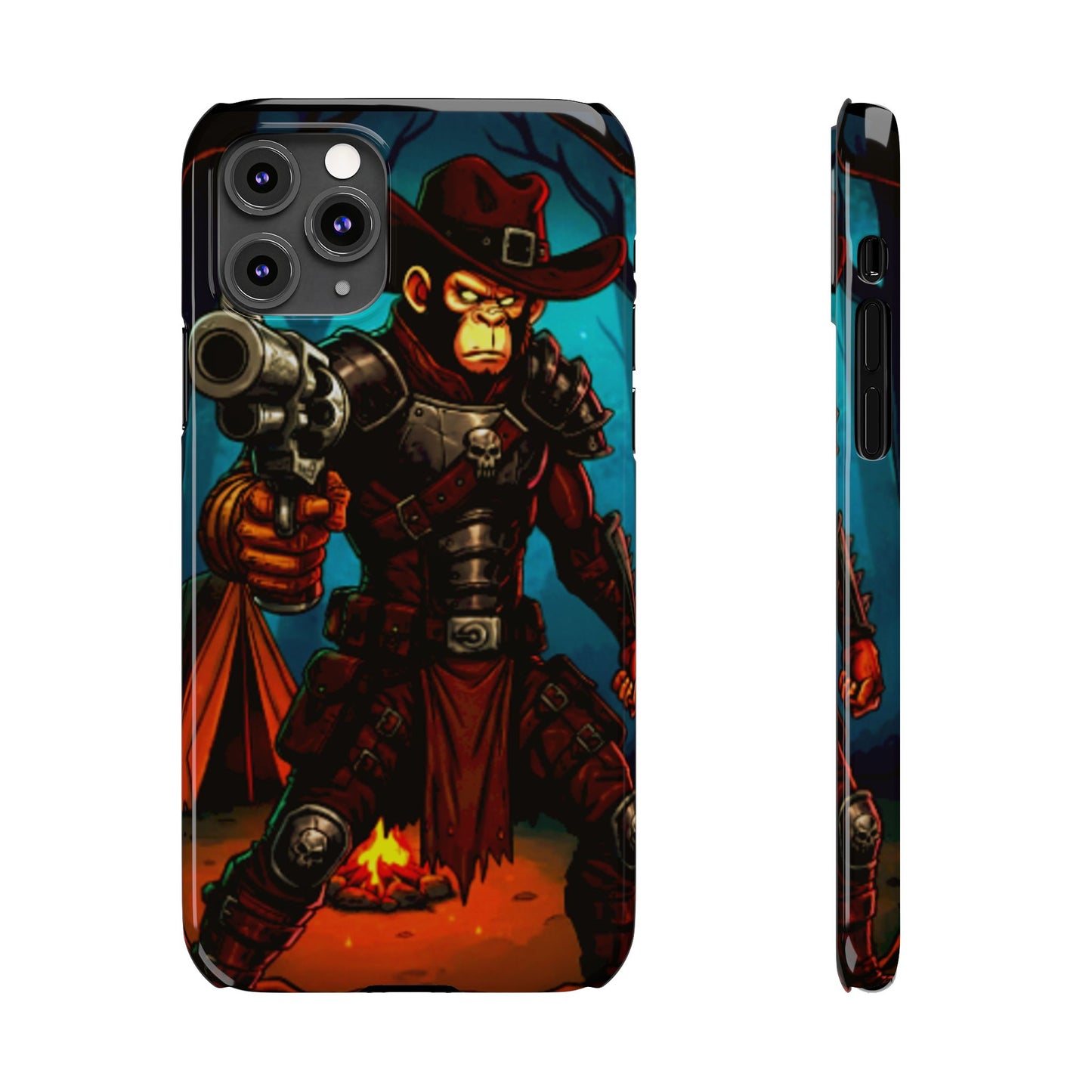 Halloween Agent Quacks Series Slim Phone Cases - Monster Hunter Xavier Design
