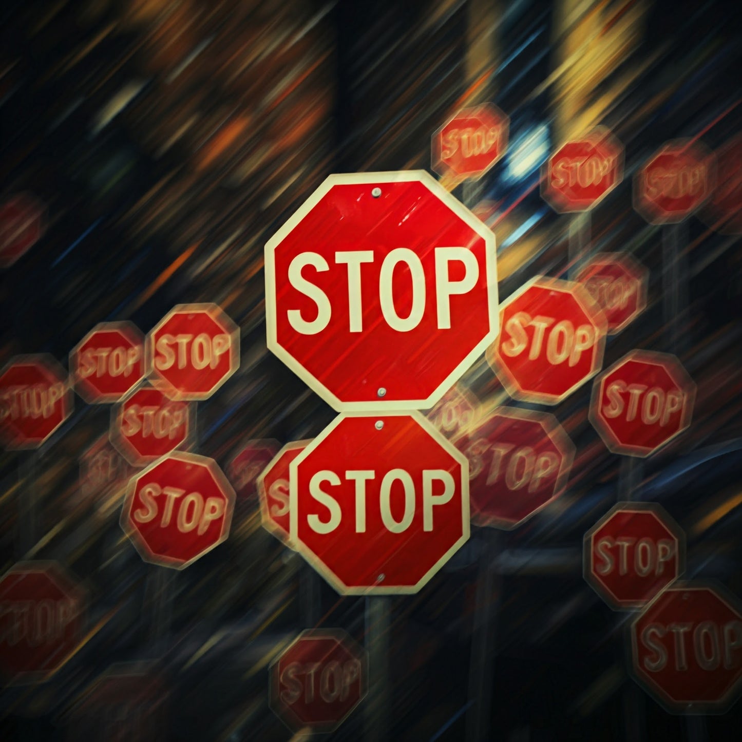 Stop Sign Art pack bundle of 16