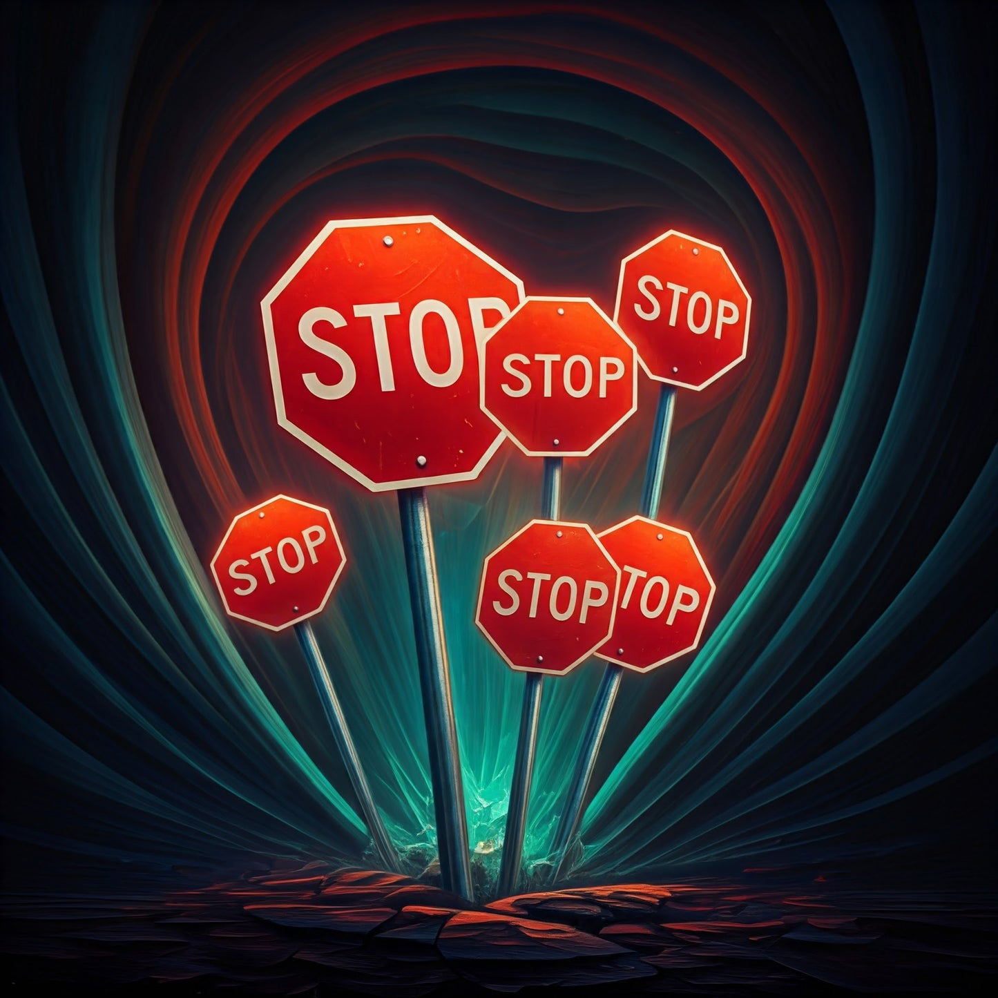 Stop Sign Art pack bundle of 16