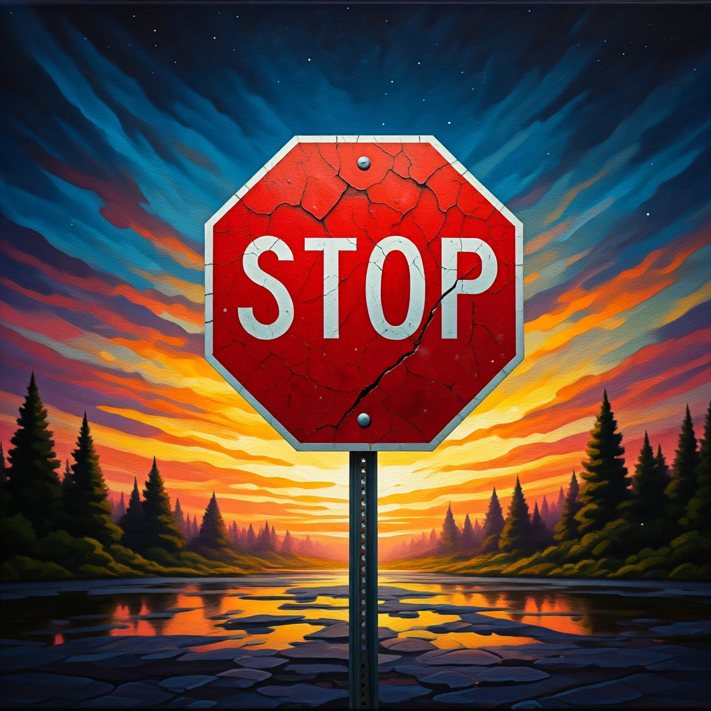 Stop Sign Art pack bundle of 16