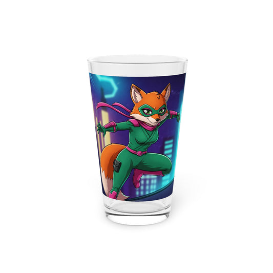 Agent Quacks Series Pint Glass, 16oz - Vixx Design