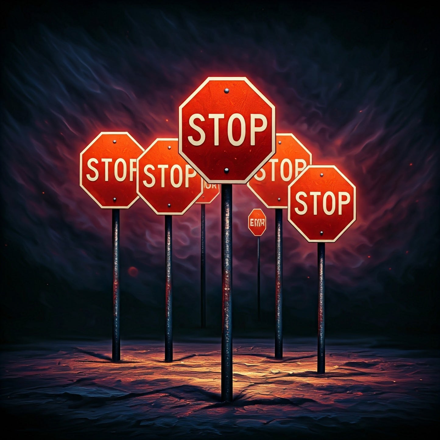 Stop Sign Art pack bundle of 16