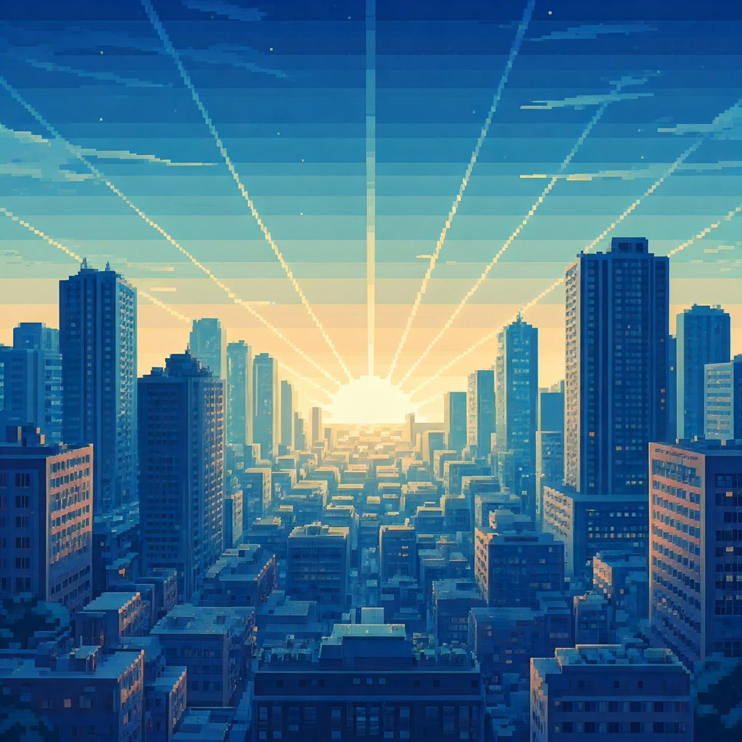 Sun Set City Super pack of 100