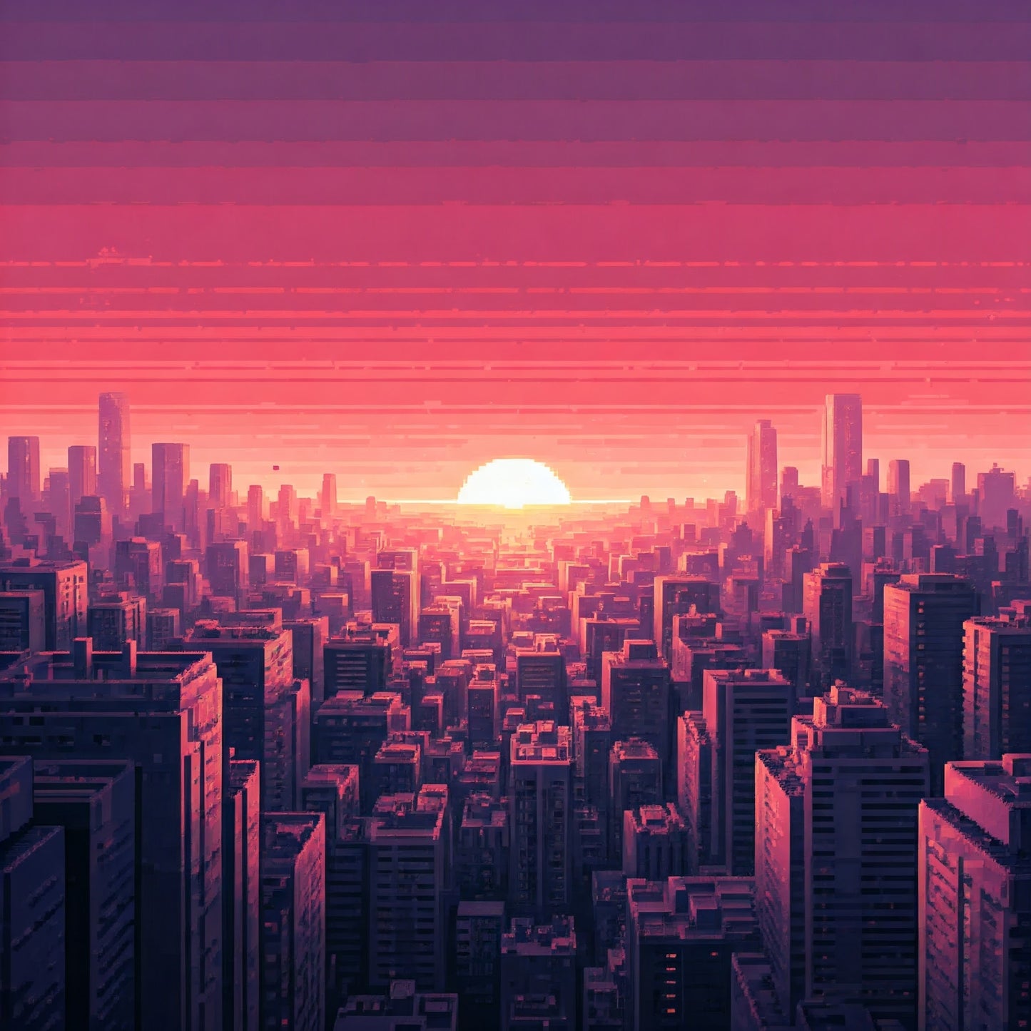 Sun Set City Super pack of 100