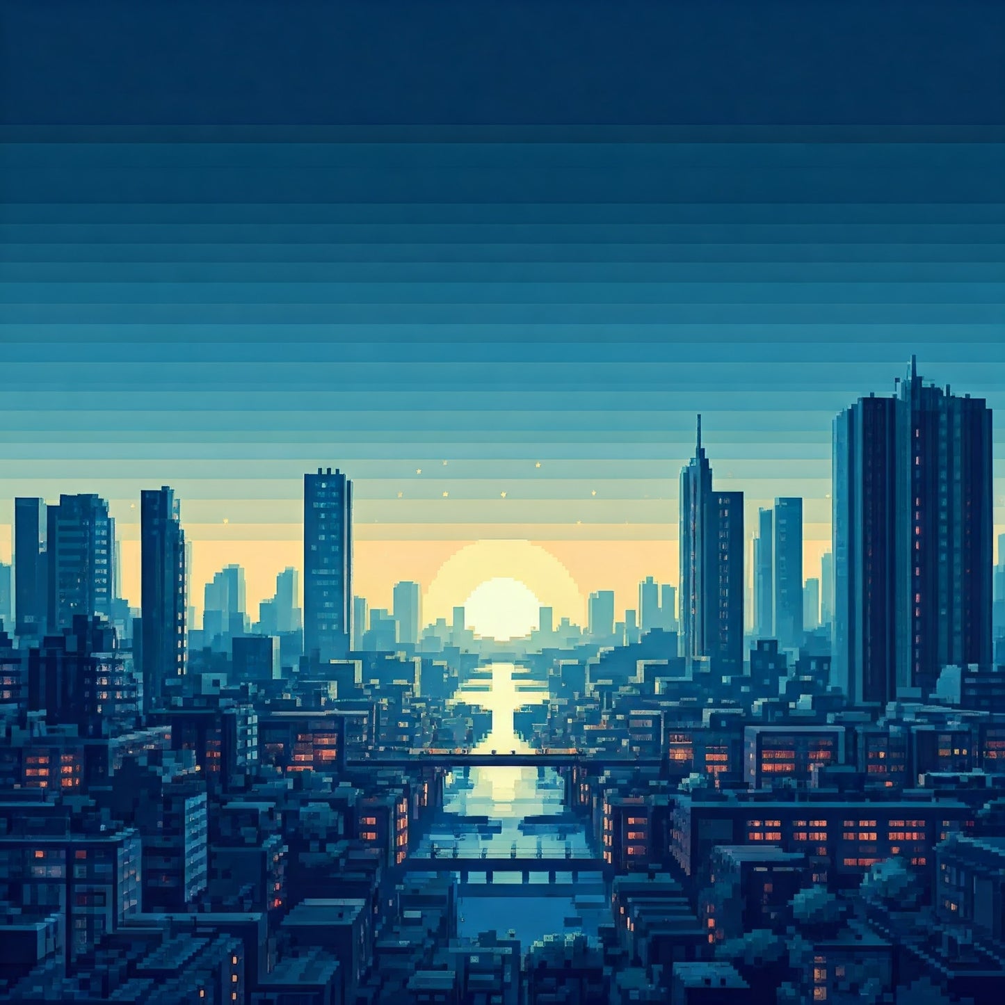 Sun Set City Super pack of 100