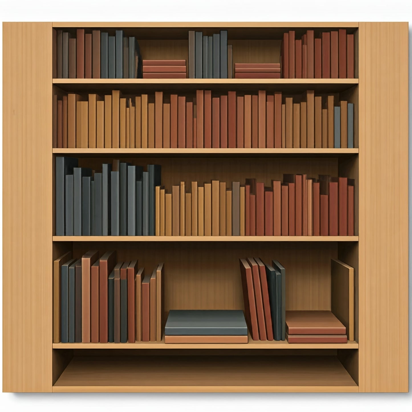 Bookshelf Decor Art collection of 8