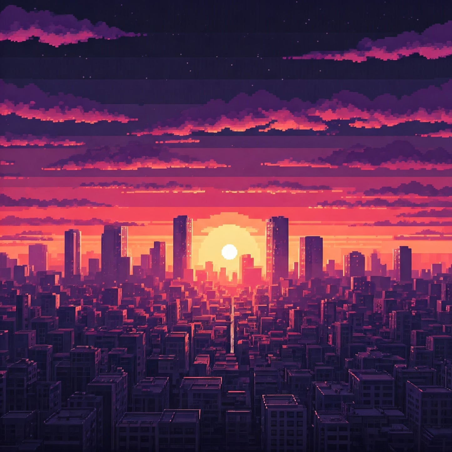 Sun Set City Super pack of 100