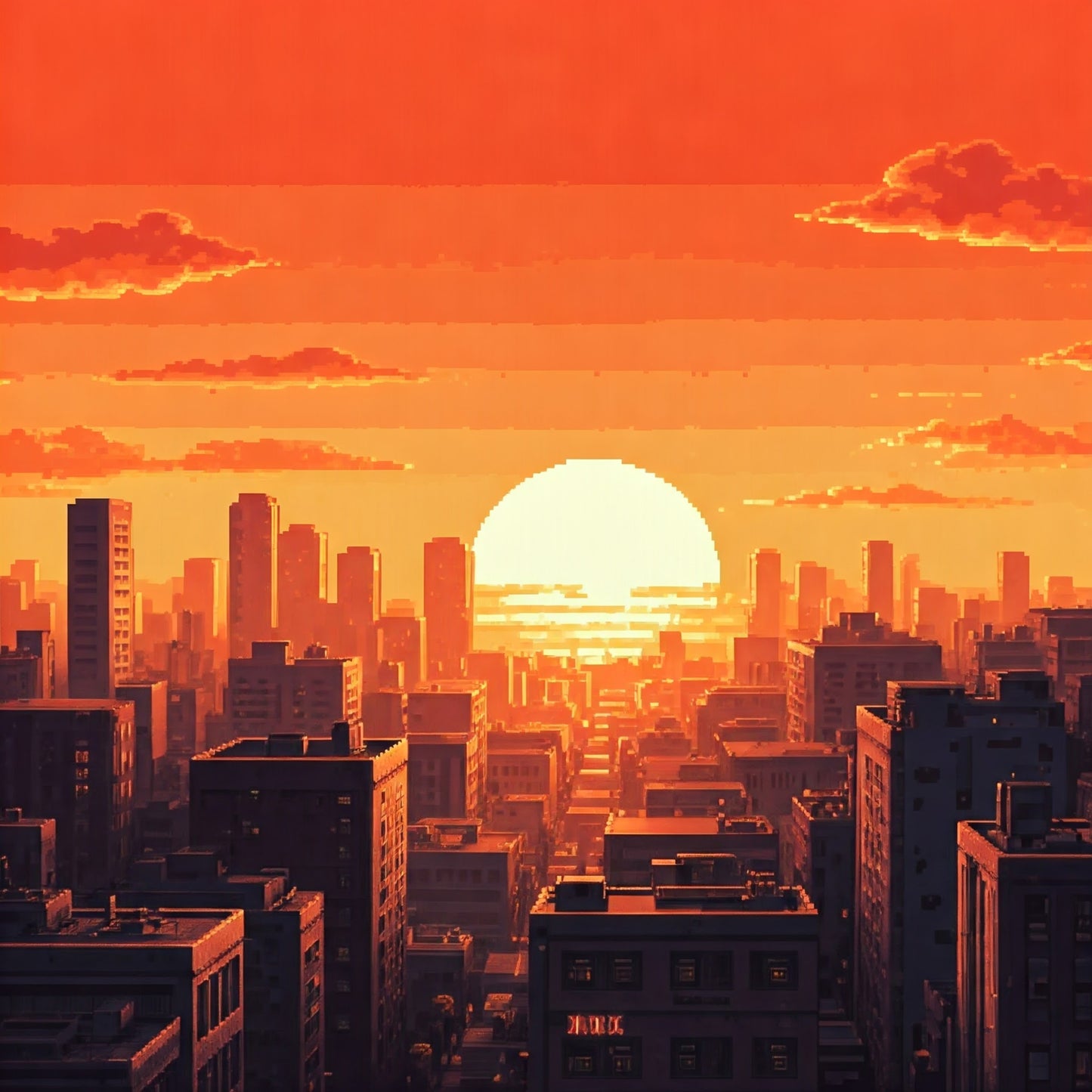 Sun Set City Super pack of 100