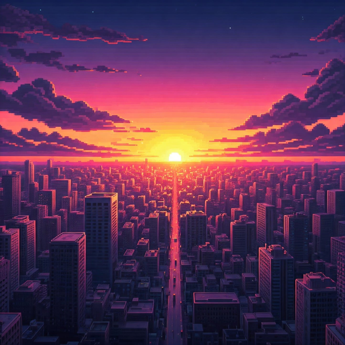 Sun Set City Super pack of 100