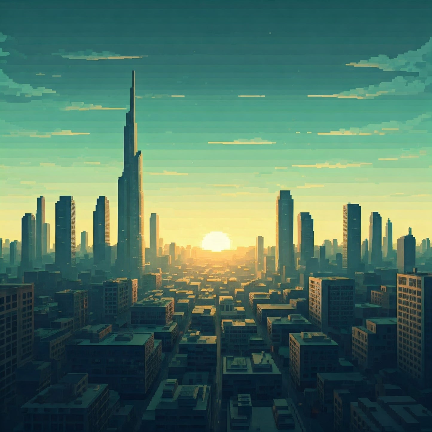 Sun Set City Super pack of 100