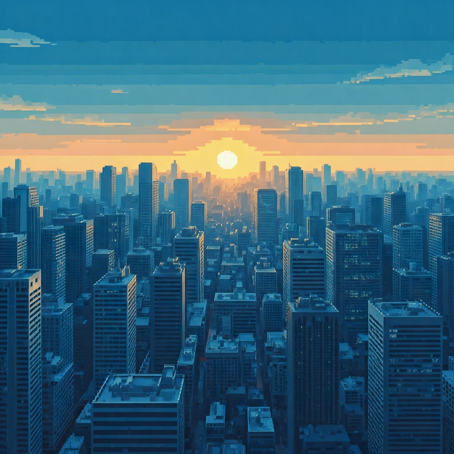 Sun Set City Super pack of 100